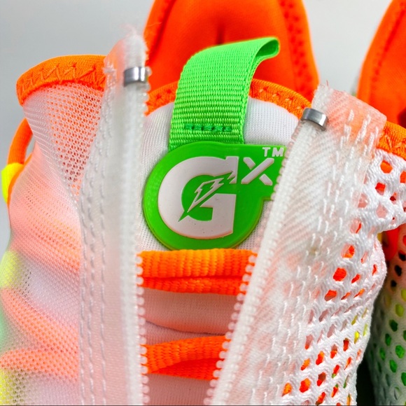 LE Nike PG4 Gatorade White GX Basketball Shoes 10 - Picture 5 of 11